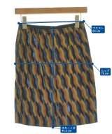 DRIES VAN NOTEN（ドリスヴァンノッテン）ひざ丈スカート カーキ サイズ:36(XS位) レディース/2200655567691