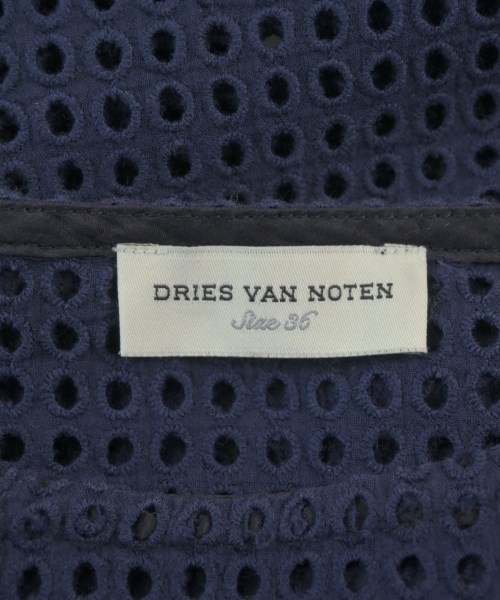 DRIES VAN NOTEN（ドリスヴァンノッテン）ブラウス 紺 サイズ:36(XS位) レディース/2200659847041