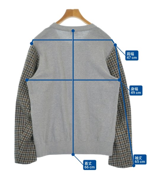 DRIES VAN NOTEN（ドリスヴァンノッテン）スウェット グレー サイズ:M メンズ/2200657098025