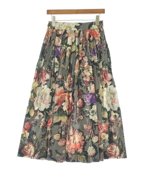 DRIES VAN NOTEN（ドリスヴァンノッテン）ロング・マキシ丈スカート グレー サイズ:36(XS位) レディース/2200656341023