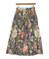 DRIES VAN NOTEN（ドリスヴァンノッテン）ロング・マキシ丈スカート グレー サイズ:36(XS位) レディース/2200656341023