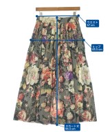 DRIES VAN NOTEN（ドリスヴァンノッテン）ロング・マキシ丈スカート グレー サイズ:36(XS位) レディース/2200656341023