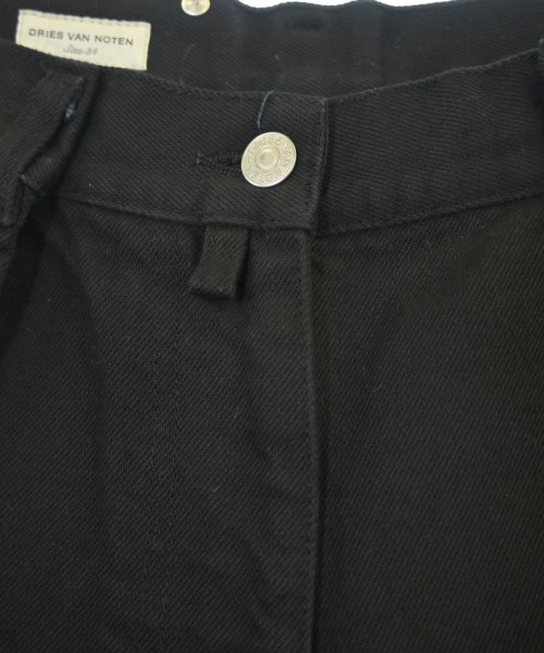 DRIES VAN NOTEN（ドリスヴァンノッテン）デニムパンツ 黒 サイズ:34(L位) レディース/2200656341030