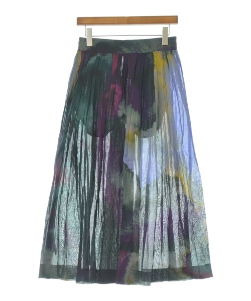 DRIES VAN NOTEN（ドリスヴァンノッテン）ロング・マキシ丈スカート 紫 サイズ:36(XS位) レディース/2200656341078