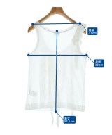 DRIES VAN NOTEN（ドリスヴァンノッテン）タンクトップ 白 サイズ:XS レディース/2200656341139