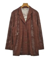 DRIES VAN NOTEN（ドリスヴァンノッテン）カジュアルジャケット 茶 サイズ:M レディース/2200661634028
