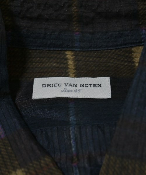 DRIES VAN NOTEN（ドリスヴァンノッテン）カジュアルシャツ カーキ サイズ:46(M位) メンズ/2200659631077