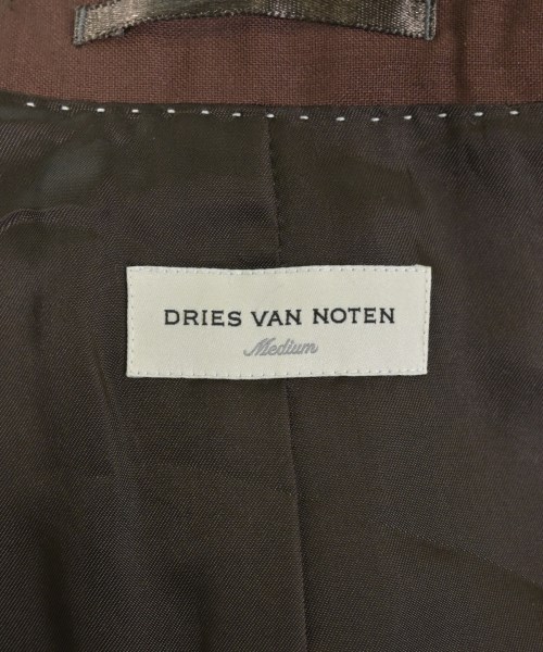 DRIES VAN NOTEN（ドリスヴァンノッテン）テーラードジャケット 茶 サイズ:M メンズ/2200662234012