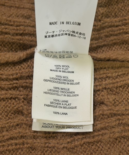 DRIES VAN NOTEN（ドリスヴァンノッテン）ニット・セーター 茶 サイズ:L レディース/2200710981011