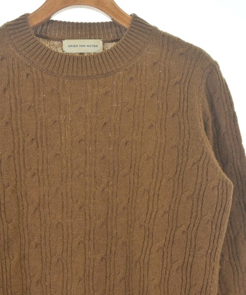 DRIES VAN NOTEN（ドリスヴァンノッテン）ニット・セーター 茶 サイズ:L レディース/2200710981011