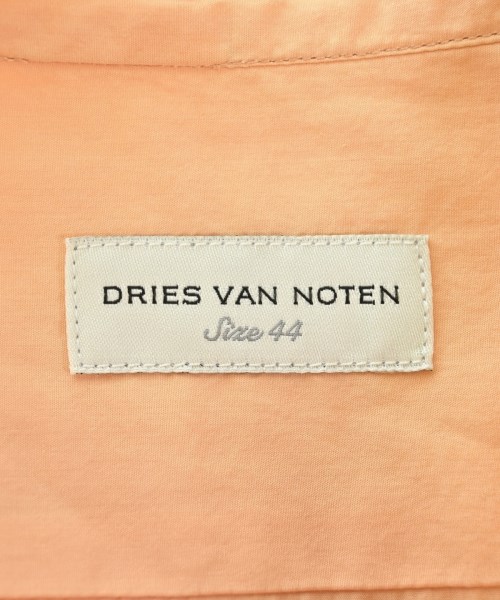 DRIES VAN NOTEN（ドリスヴァンノッテン）カジュアルシャツ オレンジ サイズ:44(S位) メンズ/2200703129574