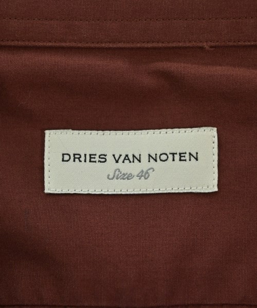 DRIES VAN NOTEN（ドリスヴァンノッテン）カジュアルシャツ 赤 サイズ:46(M位) メンズ/2200703129598
