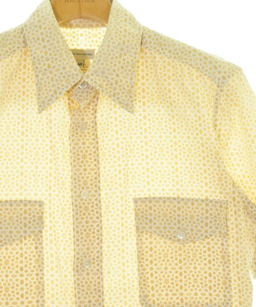 DRIES VAN NOTEN（ドリスヴァンノッテン）カジュアルシャツ 黄 サイズ:48(L位) メンズ/2200711435049