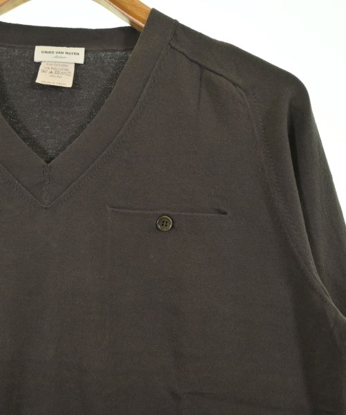 DRIES VAN NOTEN（ドリスヴァンノッテン）ニット・セーター 茶 サイズ:M メンズ/2200704701144