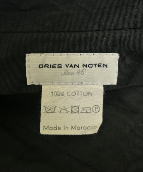 DRIES VAN NOTEN（ドリスヴァンノッテン）スラックス 黒 サイズ:46(M位) メンズ/2200709578178