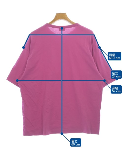 DRIES VAN NOTEN（ドリスヴァンノッテン）Tシャツ・カットソー ピンク サイズ:S メンズ/2200709505020