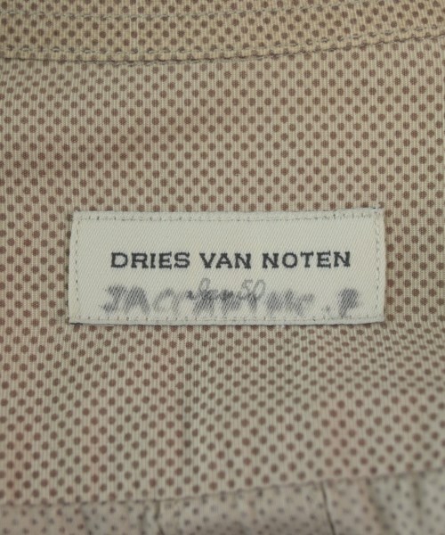 DRIES VAN NOTEN（ドリスヴァンノッテン）カジュアルシャツ ベージュ サイズ:50(XL位) メンズ/2200712752091