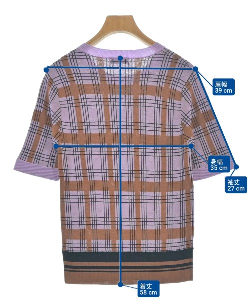 DRIES VAN NOTEN（ドリスヴァンノッテン）ニット・セーター 紫 サイズ:XS レディース/2200713228151