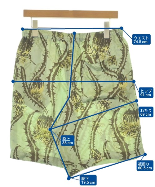 DRIES VAN NOTEN（ドリスヴァンノッテン）ショートパンツ カーキ サイズ:48(L位) メンズ/2200713300024