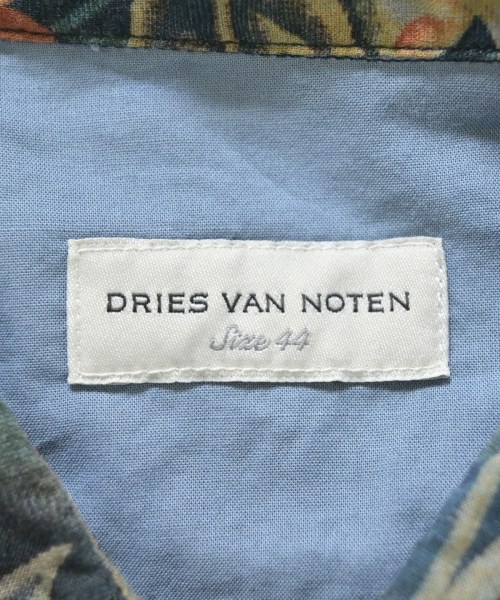 DRIES VAN NOTEN（ドリスヴァンノッテン）カジュアルシャツ 青 サイズ:44(S位) メンズ/2200711377042