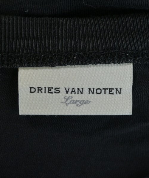 DRIES VAN NOTEN（ドリスヴァンノッテン）Tシャツ・カットソー 黒 サイズ:L メンズ/2200714460048