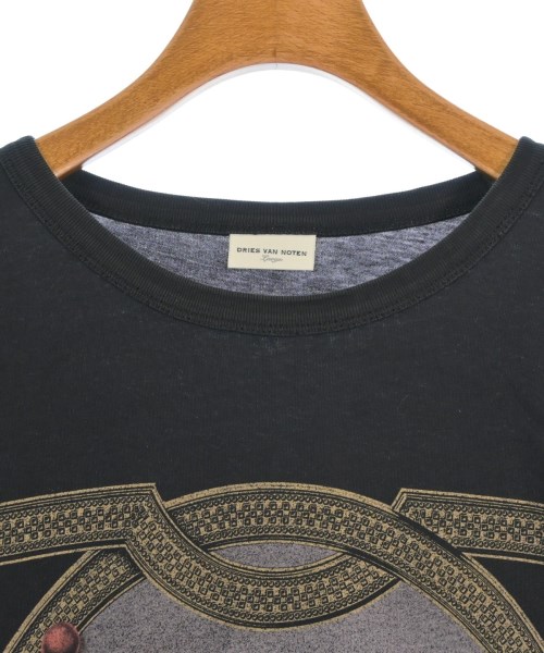 DRIES VAN NOTEN（ドリスヴァンノッテン）Tシャツ・カットソー 黒 サイズ:L メンズ/2200714460048