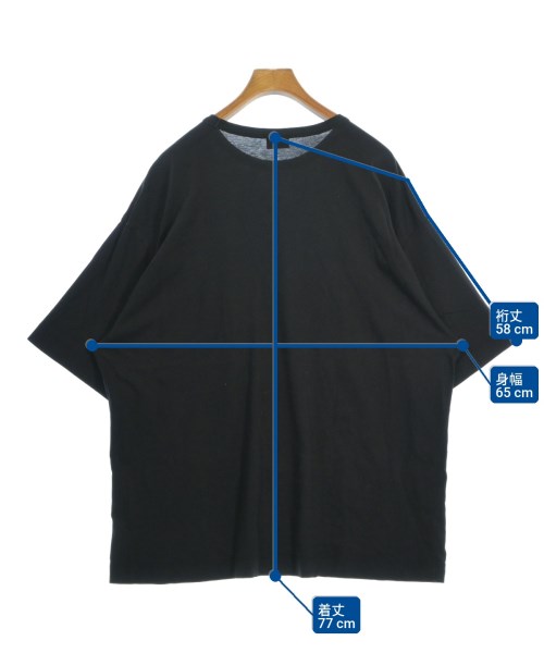 DRIES VAN NOTEN（ドリスヴァンノッテン）Tシャツ・カットソー 黒 サイズ:L メンズ/2200714460048