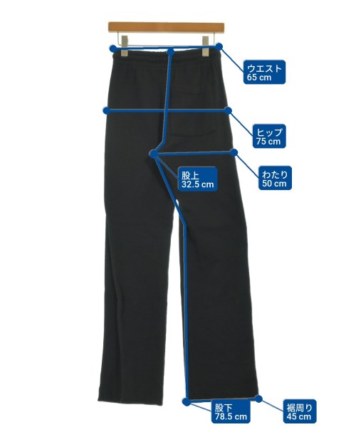 DRIES VAN NOTEN（ドリスヴァンノッテン）スウェットパンツ 黒 サイズ:XS レディース/2200689785368