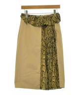 DRIES VAN NOTEN（ドリスヴァンノッテン）ひざ丈スカート ベージュ サイズ:34(XXS位) レディース/2200713856040