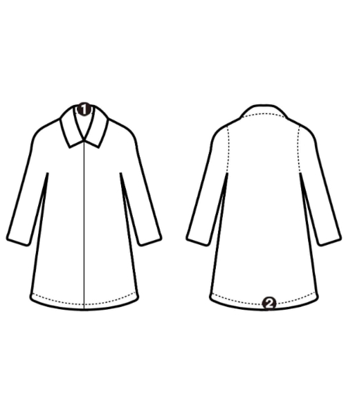 DRIES VAN NOTEN（ドリスヴァンノッテン）チェスターコート 青 サイズ:XS レディース/2200715224021