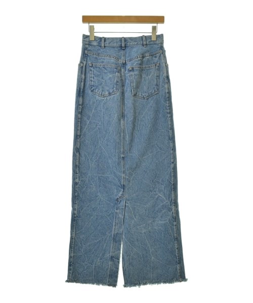 DRIES VAN NOTEN（ドリスヴァンノッテン）ロング・マキシ丈スカート 青 サイズ:34(XXS位) レディース/2200711076075