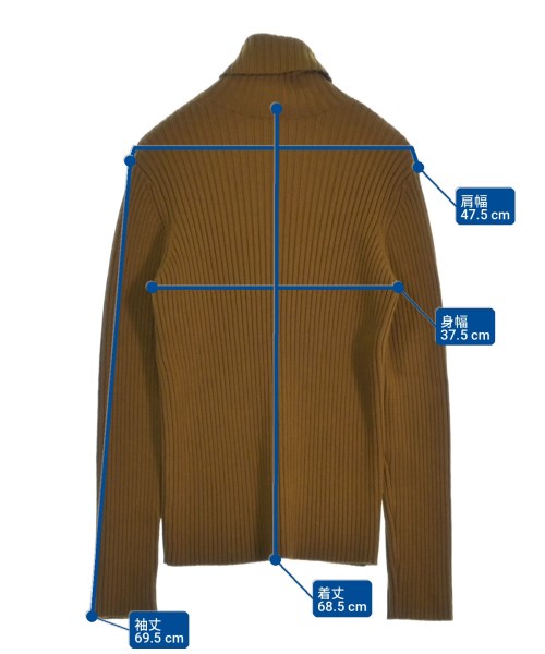 DRIES VAN NOTEN（ドリスヴァンノッテン）ニット・セーター 茶 サイズ:M メンズ/2200715690055