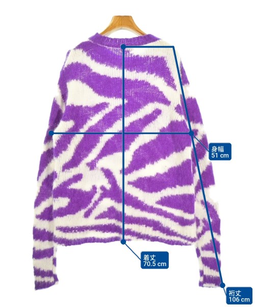 DRIES VAN NOTEN（ドリスヴァンノッテン）ニット・セーター 紫 サイズ:S レディース/2200715809068