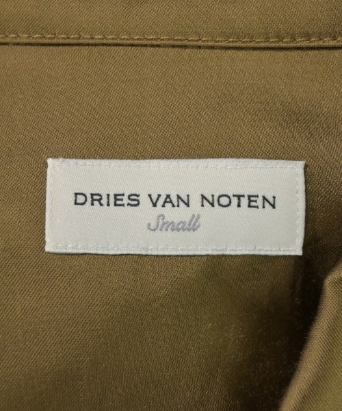 DRIES VAN NOTEN（ドリスヴァンノッテン）カジュアルシャツ カーキ サイズ:S レディース/2200711190238