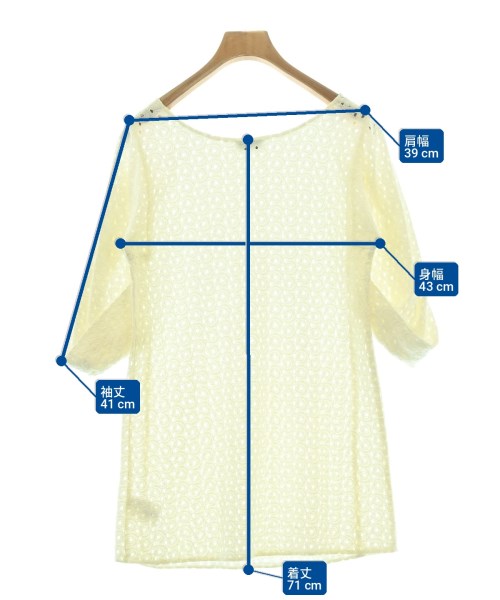 DRIES VAN NOTEN（ドリスヴァンノッテン）ブラウス 白 サイズ:S レディース/2200717402069