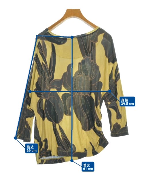 DRIES VAN NOTEN（ドリスヴァンノッテン）Tシャツ・カットソー ベージュ サイズ:S レディース/2200717428106
