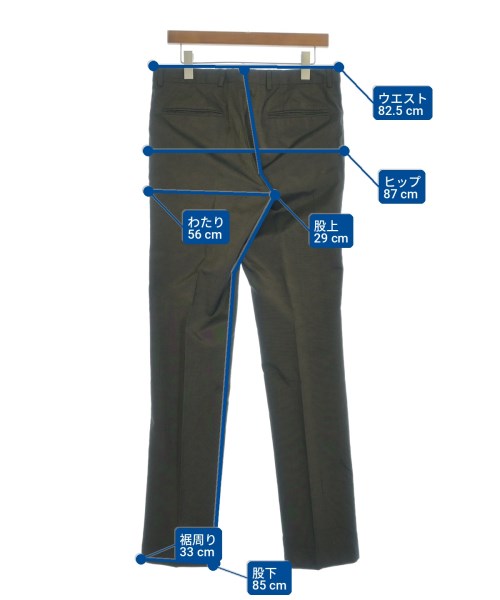 DRIES VAN NOTEN（ドリスヴァンノッテン）ビジネス 茶 サイズ:48(L位) メンズ/2200714667027