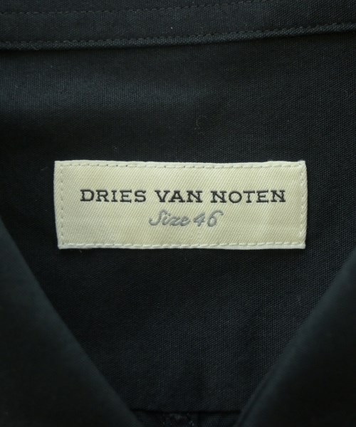 DRIES VAN NOTEN（ドリスヴァンノッテン）カジュアルシャツ 黒 サイズ:46(M位) メンズ/2200714667126