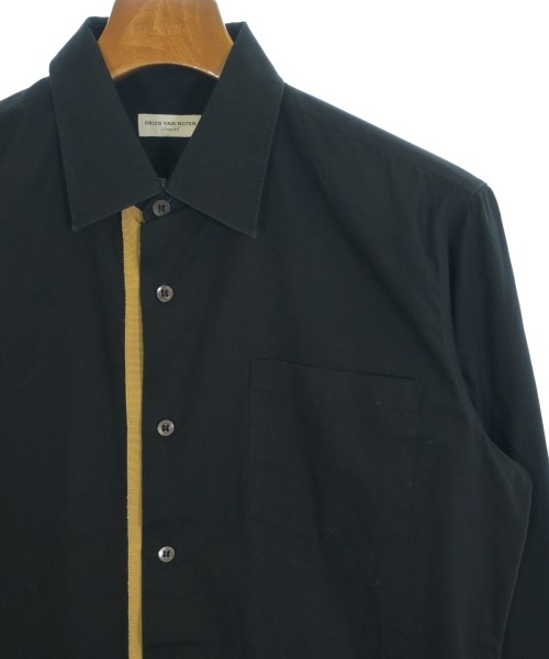 DRIES VAN NOTEN（ドリスヴァンノッテン）カジュアルシャツ 黒 サイズ:46(M位) メンズ/2200714667126