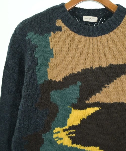 DRIES VAN NOTEN（ドリスヴァンノッテン）ニット・セーター 紺 サイズ:S メンズ/2200717527069