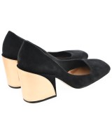 DRIES VAN NOTEN（ドリスヴァンノッテン）パンプス 黒 サイズ:EU37 1/2(24cm位) レディース/2200712858205