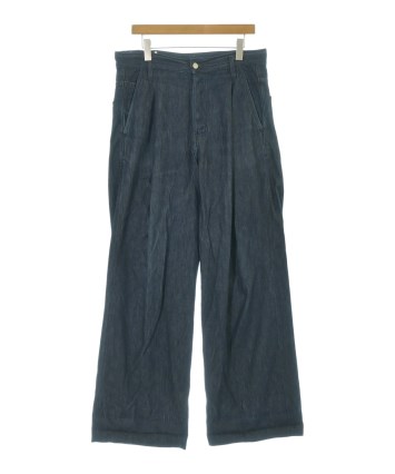 レア！DRIES VAN NOTEN 総柄 デニムパンツ　30 DRIES VAN NOTEN（ドリスヴァンノッテン）デニムパンツ 紺 サイズ:32(L