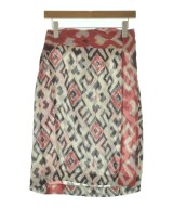 DRIES VAN NOTEN（ドリスヴァンノッテン）ひざ丈スカート 白 サイズ:36(XS位) レディース/2200718303143