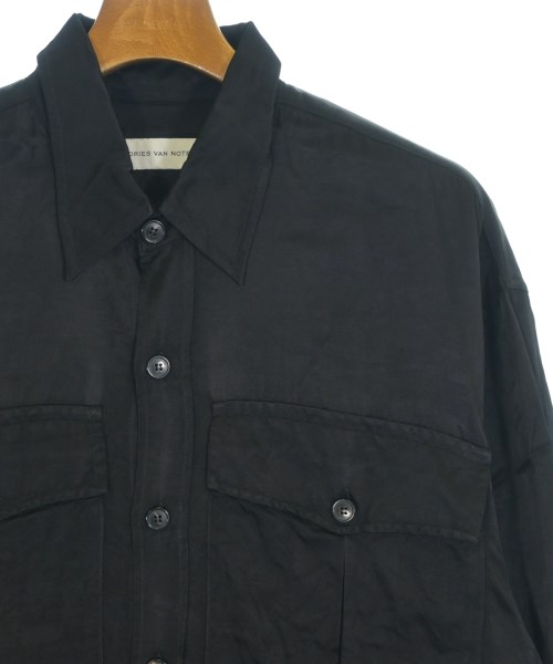 DRIES VAN NOTEN（ドリスヴァンノッテン）カジュアルシャツ 黒 サイズ:-(XL位) メンズ/2200718753023
