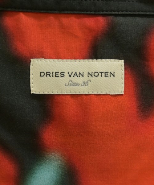 DRIES VAN NOTEN（ドリスヴァンノッテン）シャツワンピース 赤 サイズ:36(XS位) レディース/2200645225013