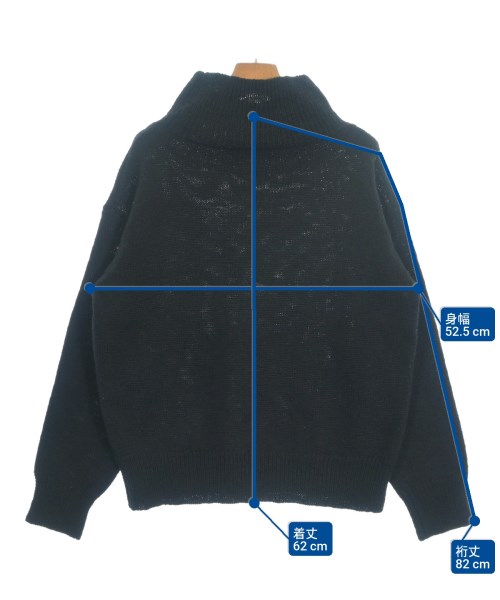 DRIES VAN NOTEN（ドリスヴァンノッテン）ニット・セーター 黒 サイズ:S レディース/2200645413038