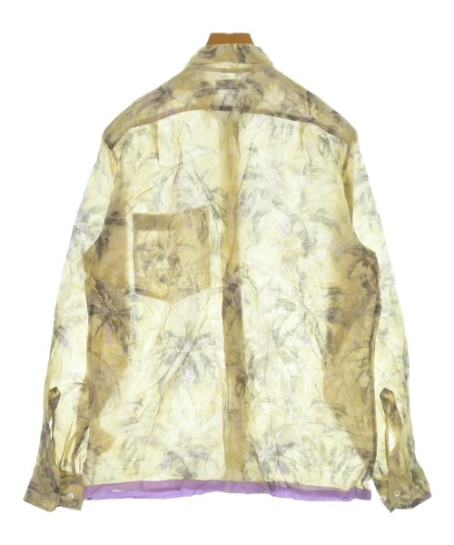 DRIES VAN NOTEN（ドリスヴァンノッテン）カジュアルシャツ 黄 サイズ:44(S位) メンズ/2200645937107