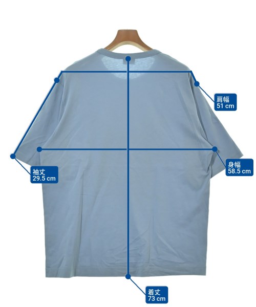 DRIES VAN NOTEN（ドリスヴァンノッテン）Tシャツ・カットソー 青 サイズ:L メンズ/2200647744307