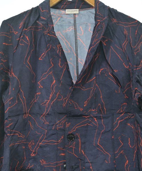 DRIES VAN NOTEN（ドリスヴァンノッテン）カジュアルジャケット 紺 サイズ:46(M位) メンズ/2200648080022