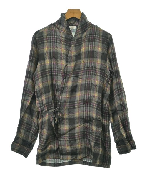 DRIES VAN NOTEN(ドリスヴァンノッテン)カジュアルシャツ 黒 サイズ:44(S位)/2200648080053